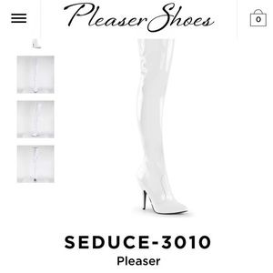 Pleaser Seduce Thigh-High Boots